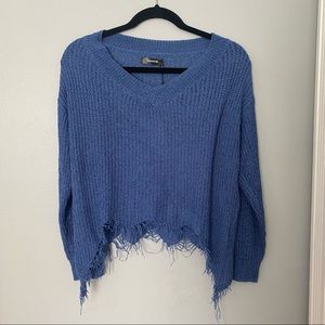 Cropped Long Sleeve Shirt